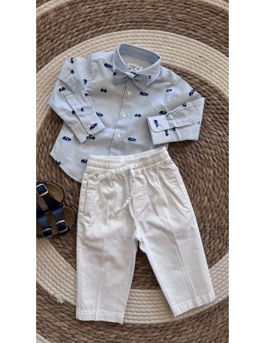 Pantalaccio Baby bianco