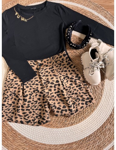 Short stampa animalier