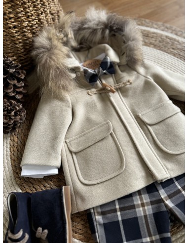 Cappotto beige Montgomery