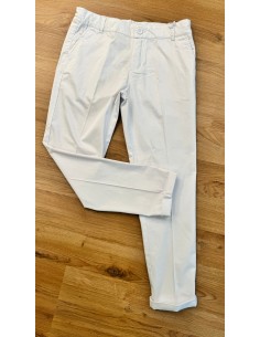 Pantalone lungo bianco