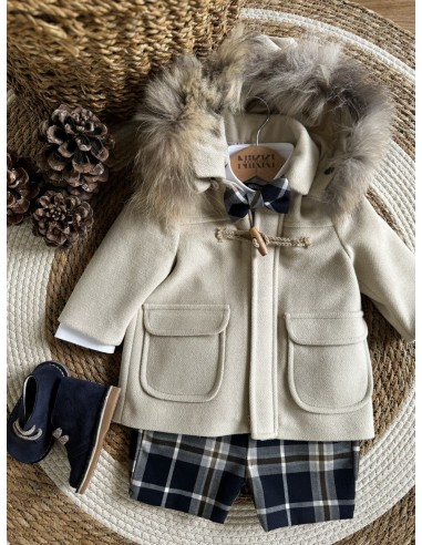 Cappotto beige Montgomery